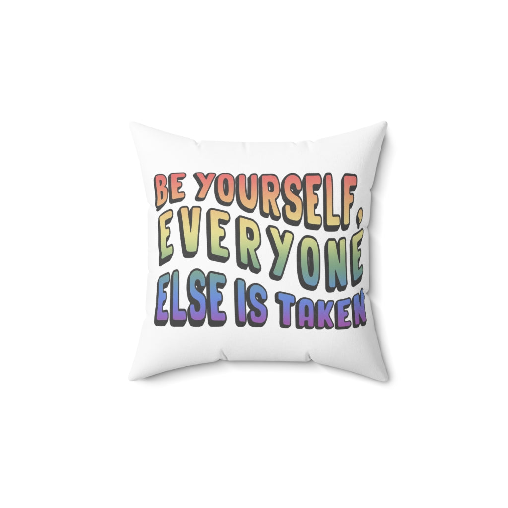 Be Yourself Accent Pillow