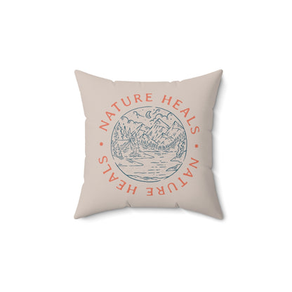 Nature Heals Accent Pillow